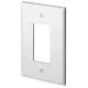 1-Gang Device Wallplate in White-L88601