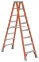 8 ft. x 25-9/16 in. 300 lbs. Fiberglass Double Step Ladder-LFM1508