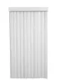 110 x 96 in. Plastic and Steel Economy Vertical Blind-LVS11096SCWH