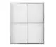 68 x 59-1/2 in. Semi-Framed Sliding Shower Door in Polished Chrome-M105412970084000