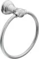 Round Closed Towel Ring in Brushed Nickel-MYB8486BN