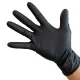 8 mil Nitrile Diamond Textured Industrial PF Black Gloves, 10Bx/cs, 100ea/bx-A1GA3