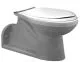 17 in. Elongated Rear Outlet Toilet Bowl in White-PF1606PAWH
