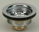 3 in. Brass, Rubber and Stainless Steel Basket Strainer-PF250BRCP