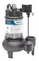 1/2 HP 120V Cast Iron Stainless Steel Vertical Sewage Pump-PF93782