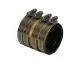 10 in. No Hub Cast Iron Stainless Steel Coupling-PFNHHMDC10
