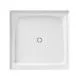 36 in. x 36 in. Shower Base with Center Drain in White-PFSB3636WH