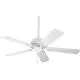 42 in. 5-Blade Ceiling Fan in White-PP250030