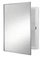 22-1/8 in. Surface Mount Medicine Cabinet in Stainless Steel-R614