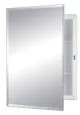 22 in. Recessed Mount Medicine Cabinet in Basic White-R781037