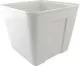 6-3/4 in. 3 qt Square Ice Bucket (Case of 72) in White-RBKTSQRWHT