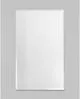 26 x 16 in. Flat Beveled Edge Mirror Cabinet with Door-RRC1626D4FB1