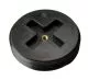 2 in. MPT Plastic Slotted Countersunk Cleanout Plug-S87920