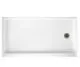 32 in. x 60 in. Shower Base with Left Drain in White-SFR03260LM010