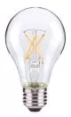 7W A19 LED Bulb Medium E-26 Base 2700 Kelvin 360 Degree Dimmable 120V with Clear Glass-SS8616