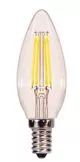 4W B11 LED Bulb Candelabra E-12 Base 4000 Kelvin 360° Dimmable-SS8839