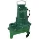 115V 4/10 HP Non Automatic Cast Iron Sewage Pump-Z2640002